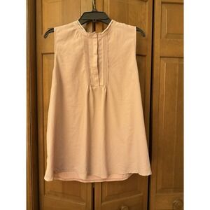 a.n.d. ea wy women's size XXL sleeveless peach blouse